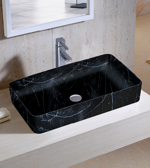Ceramic Table-Mounted Wash Basin – Aquant India